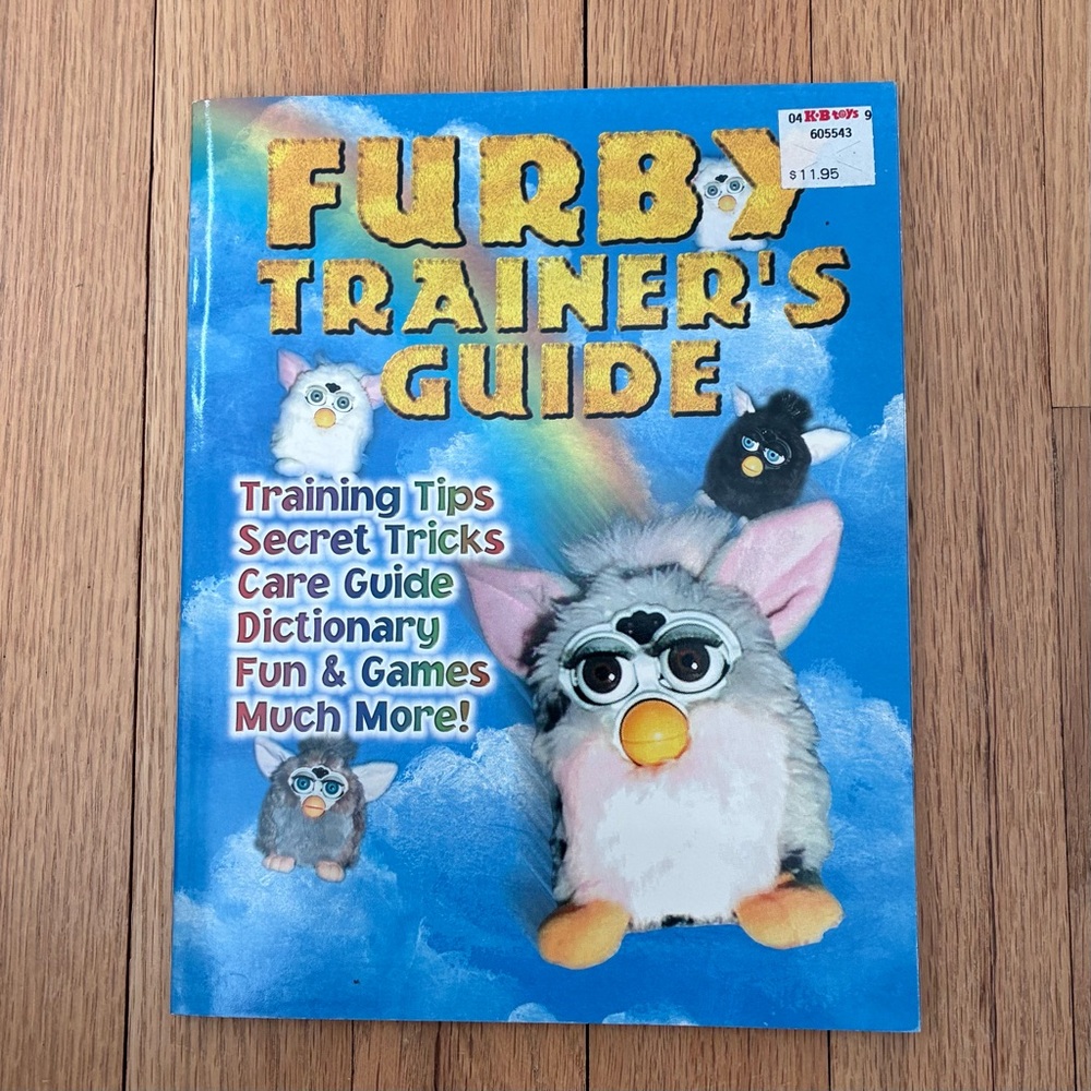 NWT Furby™ Trainers Guide, Softcover, 1999, 1st Edition
